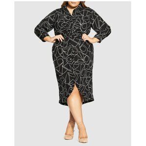 City Chic Leslie Plus Size Dress XL/22